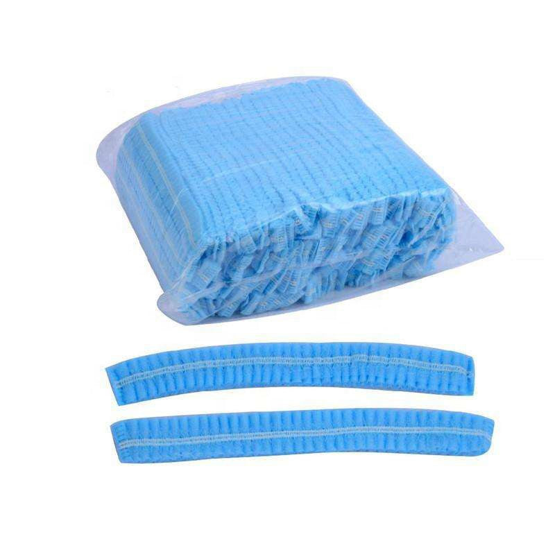 Charlotte jetable clip Bleu Protection cheveux 100pcs